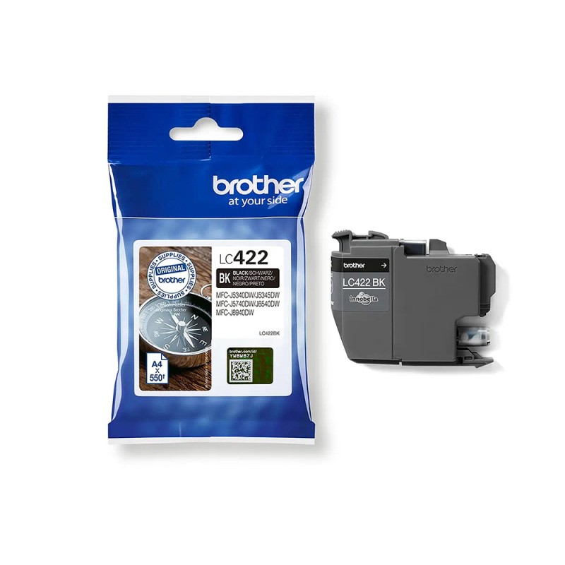 Brother Μελάνι Black Inkjet Cartridge (LC422BK) (BROLC422BK) Brother Μελάνι Black Inkjet Cartridge (LC422BK) (BROLC422BK)