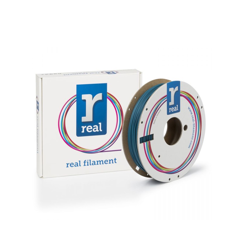 REAL PLA Matte 3D Printer Filament - Indigo Blue - spool of 0.5Kg - 1.75mm (REALPLAMATTEBLUE500MM175) REAL PLA Matte 3D Printer Filament - Indigo Blue - spool of 0.5Kg - 1.75mm (REALPLAMATTEBLUE500MM175)