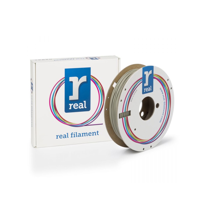 REAL PLA Matte 3D Printer Filament - Khaki Gray - Spool of 0.50Kg - 1.75mm (REALPLAMATTEQUARRY500MM175) REAL PLA Matte 3D Printer Filament - Khaki Gray - Spool of 0.50Kg - 1.75mm (REALPLAMATTEQUARRY500MM175)