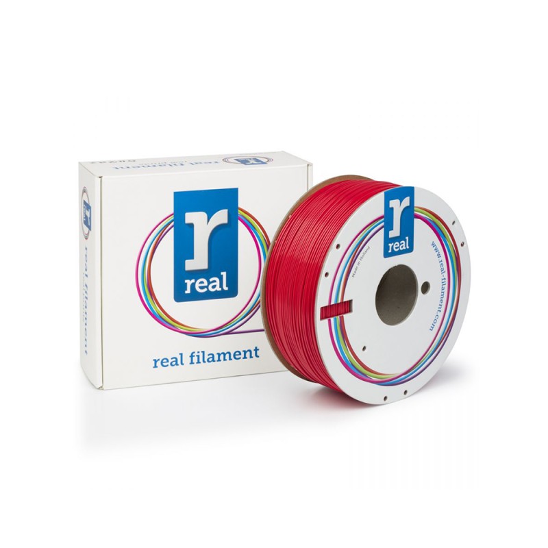 REAL ABS Plus 3D Printer Filament - Red - spool of 1Kg - 1.75mm (REALABSPLUSRED1000MM175) REAL ABS Plus 3D Printer Filament - Red - spool of 1Kg - 1.75mm (REALABSPLUSRED1000MM175)
