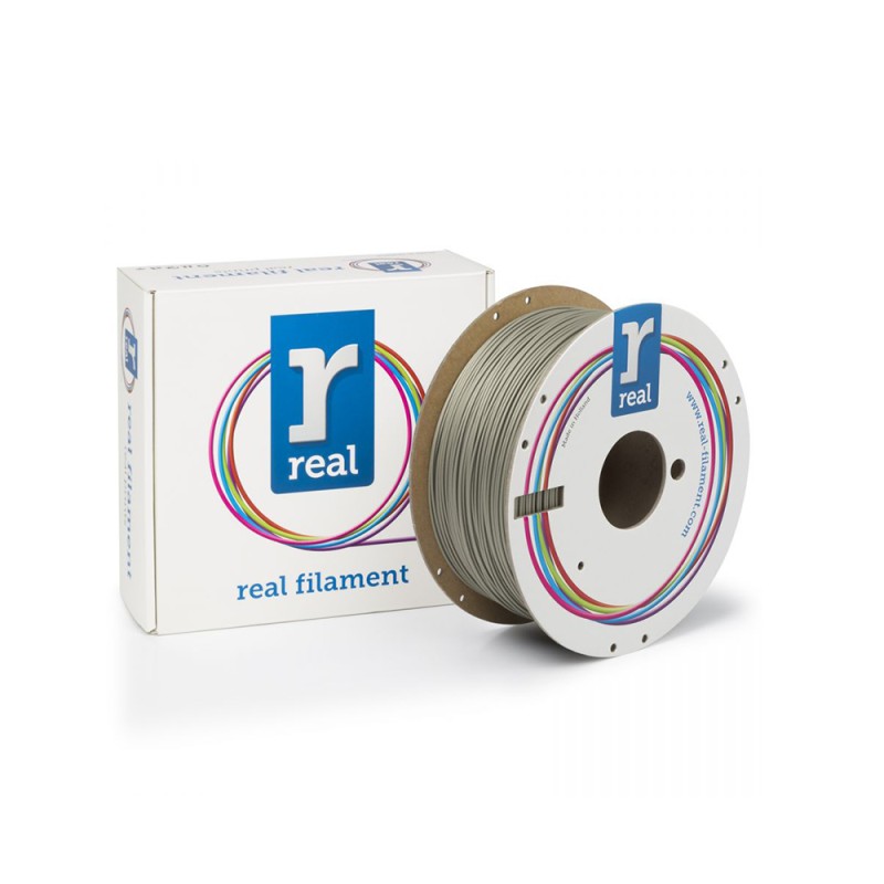 REAL PLA Matte 3D Printer Filament - Khaki Gray - spool of 1Kg - 1.75mm (REALPLAMATTEQUARRY1000MM175) REAL PLA Matte 3D Printer Filament - Khaki Gray - spool of 1Kg - 1.75mm (REALPLAMATTEQUARRY1000MM175)
