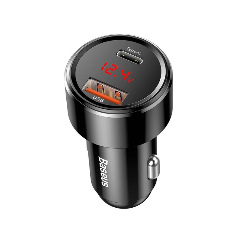 Baseus Magic Series PPS Car Charger Black (45W) (CCMLC20C-01) (BASCCMLC20C-01) Baseus Magic Series PPS Car Charger Black (45W) (CCMLC20C-01) (BASCCMLC20C-01)