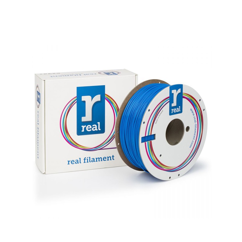 REAL ABS Plus 3D Printer Filament - Blue - spool of 1Kg - 1.75mm (REALABSPLUSBLUE1000MM175) REAL ABS Plus 3D Printer Filament - Blue - spool of 1Kg - 1.75mm (REALABSPLUSBLUE1000MM175)