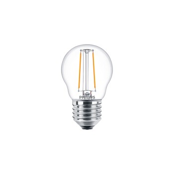 Philips E27 LED Warm White Filament Ball Bulb 2W (25W) (LPH02370) (PHILPH02370)