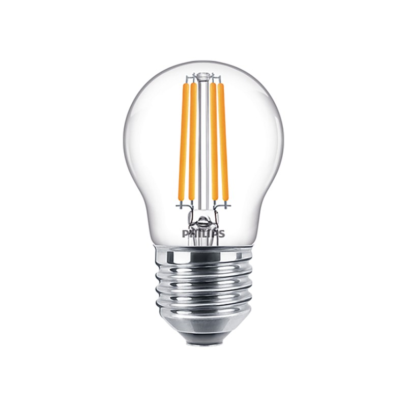 Philips E27 LED Warm White Filament Ball Bulb 6.5W (60W) (LPH02374) (PHILPH02374) Philips E27 LED Warm White Filament Ball Bulb 6.5W (60W) (LPH02374) (PHILPH02374)