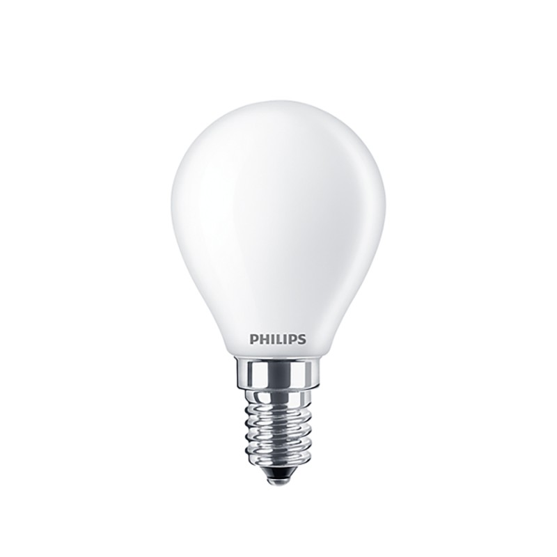 Philips E14 LED Bright White Matt Ball Bulb 4.3W (40W) (LPH02388) (PHILPH02388) Philips E14 LED Bright White Matt Ball Bulb 4.3W (40W) (LPH02388) (PHILPH02388)