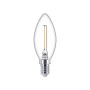 Philips E14 LED Warm White Filament Candle Bulb.1.4W (15W) (LPH02423) (PHILPH02423)