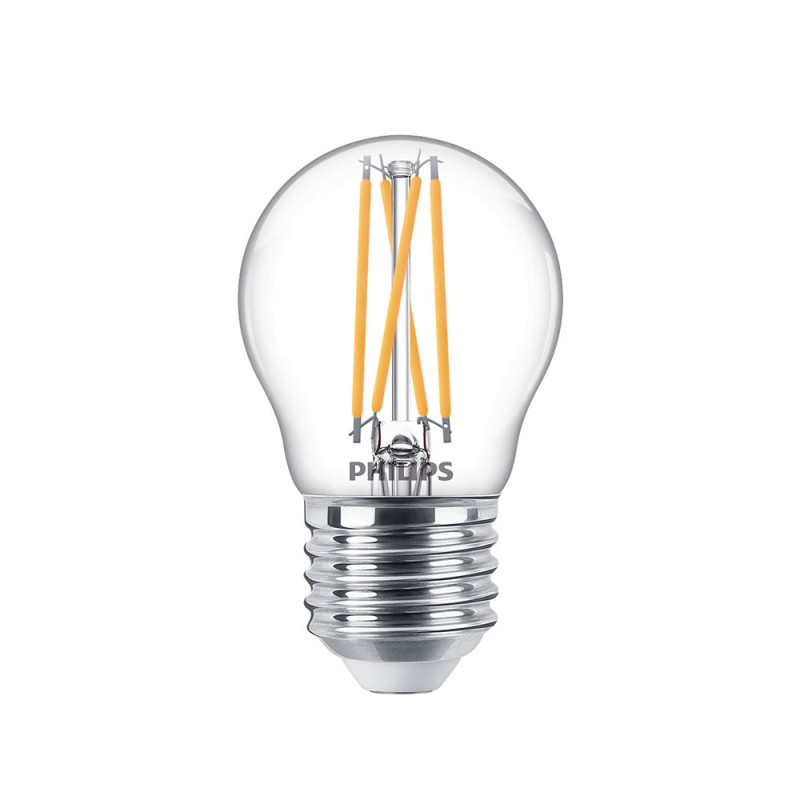 Philips E27 LED WarmGlow Filament Ball Bulb 1.8W (25W) (LPH02543) (PHILPH02543) Philips E27 LED WarmGlow Filament Ball Bulb 1.8W (25W) (LPH02543) (PHILPH02543)