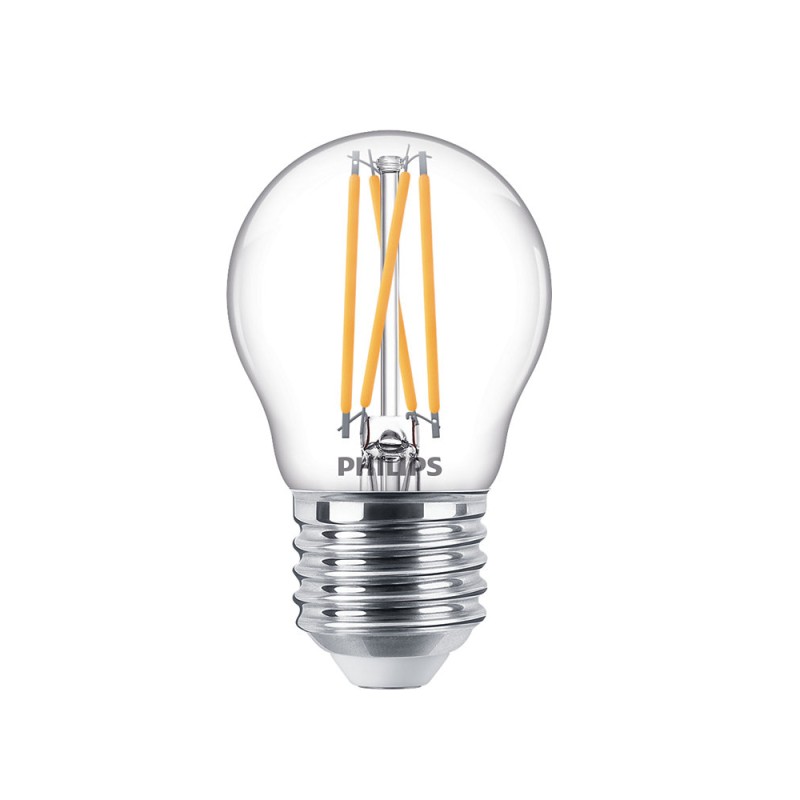 Philips E27 LED WarmGlow Filament Ball Bulb 3.4W (40W) (LPH02545) (PHILPH02545) Philips E27 LED WarmGlow Filament Ball Bulb 3.4W (40W) (LPH02545) (PHILPH02545)