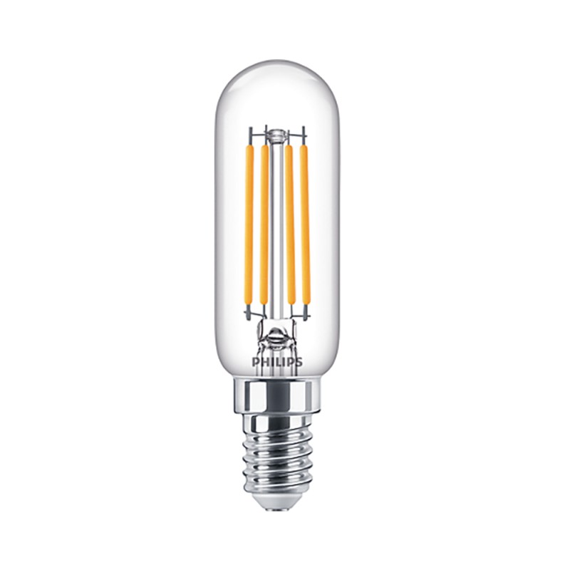 Philips E14 LED Warm White Tube Filament Bulb 4.5W (40W) (LPH02465) (PHILPH02465) Philips E14 LED Warm White Tube Filament Bulb 4.5W (40W) (LPH02465) (PHILPH02465)
