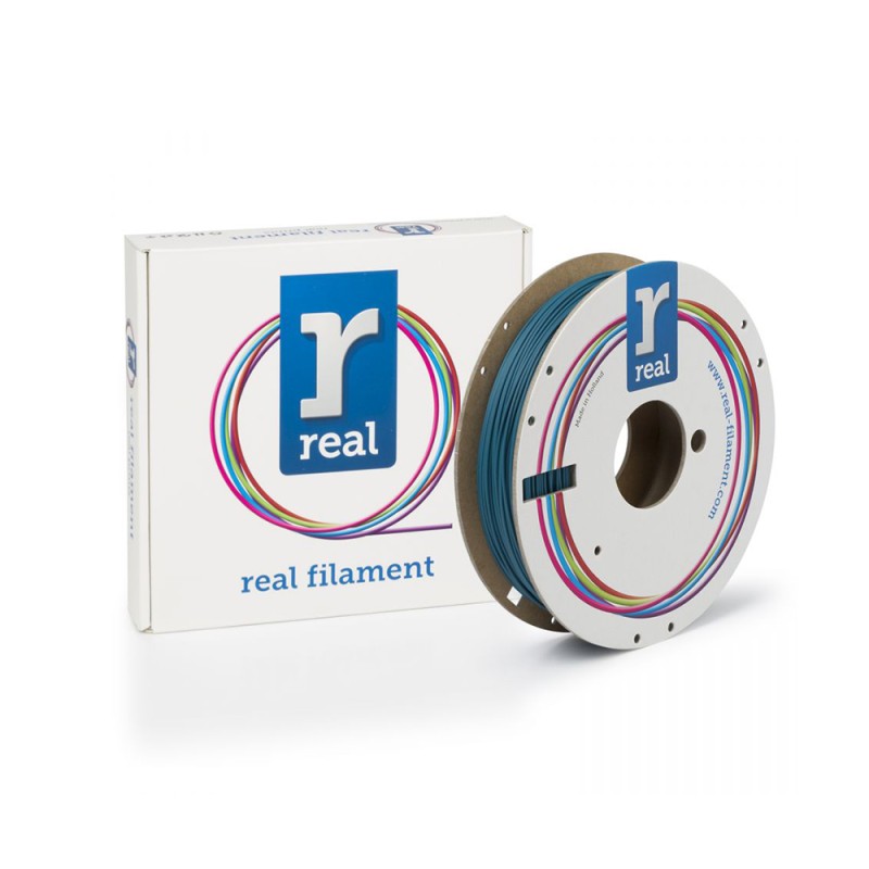 REAL PLA 3D Printer Filament - Indigo Blue - spool of 0.5Kg – 2.85mm (REALPLAMATTEBLUE500MM285) REAL PLA 3D Printer Filament - Indigo Blue - spool of 0.5Kg – 2.85mm (REALPLAMATTEBLUE500MM285)