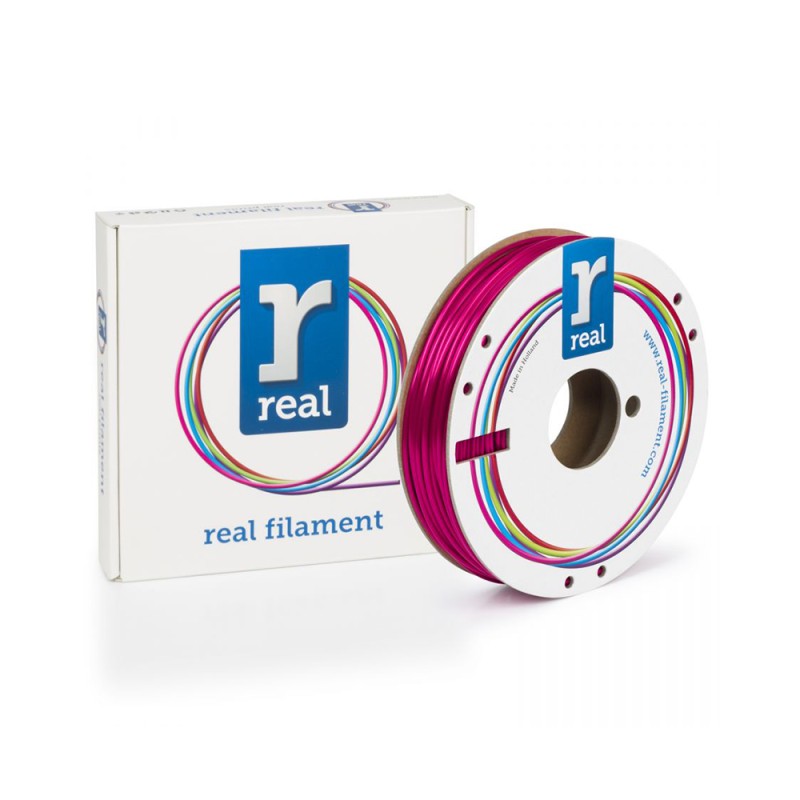 REAL PLA 3D Printer Filament - Satin Red - spool of 0.5Kg – 2.85mm (REALPLASATINSCARLET500MM285) REAL PLA 3D Printer Filament - Satin Red - spool of 0.5Kg – 2.85mm (REALPLASATINSCARLET500MM285)