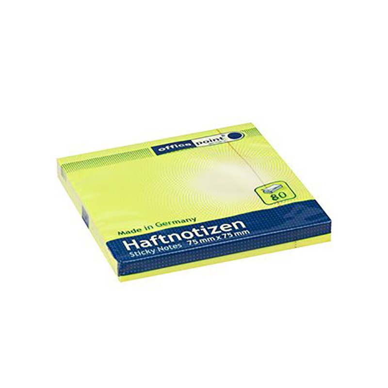 Officepoint Αυτοκόλλητες σημειώσεις 75Χ75, 80φ., neon κίτρινες (MAG-5527500-63) (OFPMAG-5527500-63) Officepoint Αυτοκόλλητες σημειώσεις 75Χ75, 80φ., neon κίτρινες (MAG-5527500-63) (OFPMAG-5527500-63)