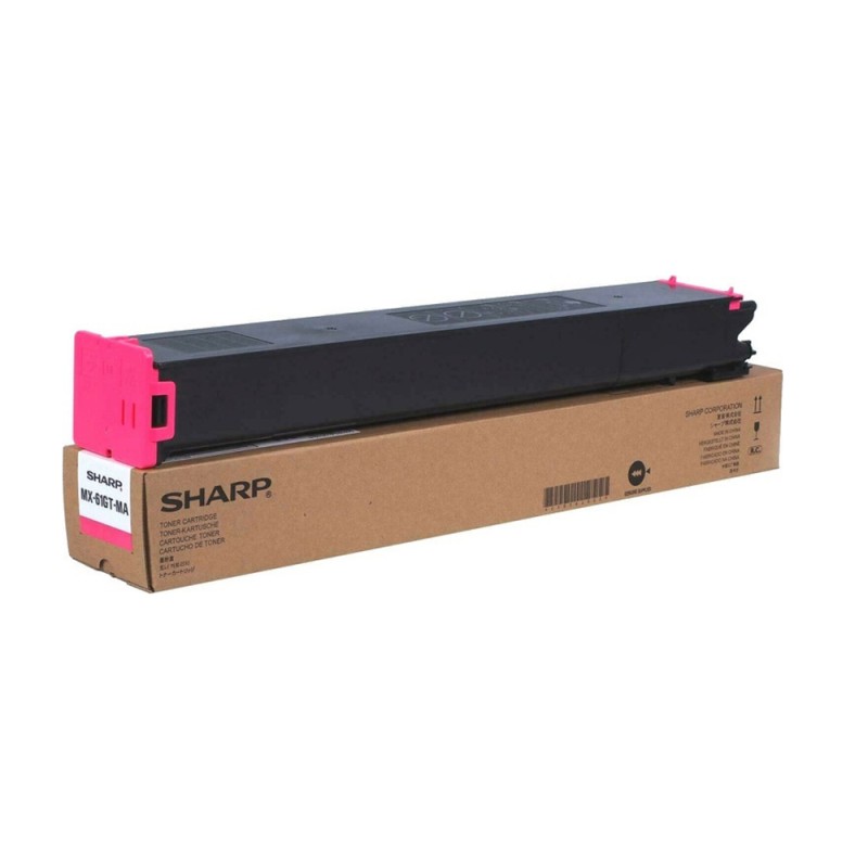 Sharp toner cartridge high capacity magenta for use in Sharp MX-2630 N/ -2651/ -3061 and -3571 (MX61GTMA) (SHAMX61GTMA) Sharp toner cartridge high capacity magenta for use in Sharp MX-2630 N/ -2651/ -3061 and -3571 (MX61GTMA) (SHAMX61GTMA)