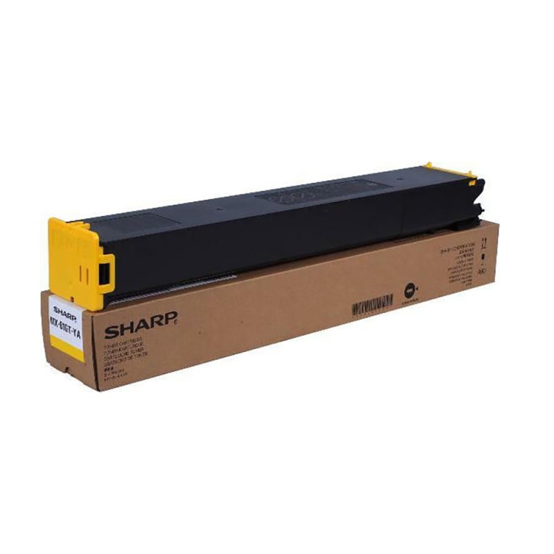 Sharp toner cartridge high capacity yellow for use in Sharp MX-2630 N/ -2651/ -3061 and -3571 (MX61GTYA) (SHAMX61GTYA) Sharp toner cartridge high capacity yellow for use in Sharp MX-2630 N/ -2651/ -3061 and -3571 (MX61GTYA) (SHAMX61GTYA)