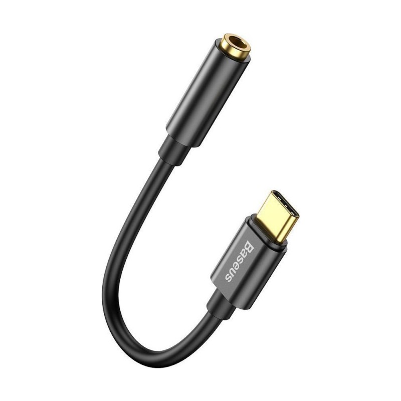 Baseus Converter L54 Type-C Male to 3.5mm Female Adapter Black (CATL54-01) (BASCATL54-01) Baseus Converter L54 Type-C Male to 3.5mm Female Adapter Black (CATL54-01) (BASCATL54-01)