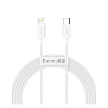 Baseus Type-C - Lightning Superior Series fast charging data cable PD 20W 2m White (CATLYS-C02) (BASCATLYS-C02)