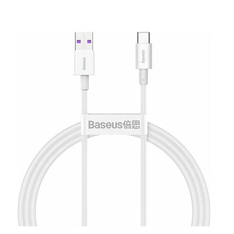 Baseus Type-C - Type-C Superior cable Quick Charge / Power Delivery / FCP 100W 5A 20V 2m white (CATYS-C02) (BASCATYS-C02) Baseus Type-C - Type-C Superior cable Quick Charge / Power Delivery / FCP 100W 5A 20V 2m white (CATYS-C02) (BASCATYS-C02)