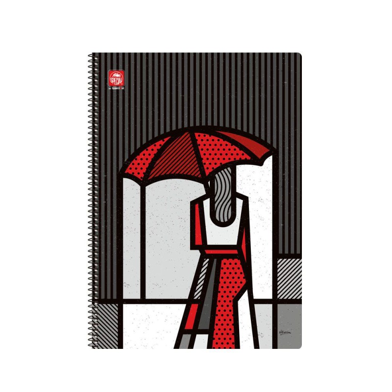 Typotrust Pop Art Τετράδιο Σπιράλ A4 4 θεμάτων (4544-14) (TYP4544-14) Typotrust Pop Art Τετράδιο Σπιράλ A4 4 θεμάτων (4544-14) (TYP4544-14)