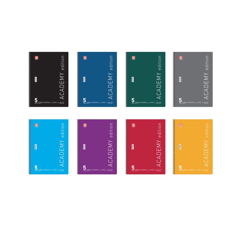 Typotrust Academy Τετράδιο Σπιράλ A4 5 θεμάτων (4545-11) (TYP4545-11) Typotrust Academy Τετράδιο Σπιράλ A4 5 θεμάτων (4545-11) (TYP4545-11)