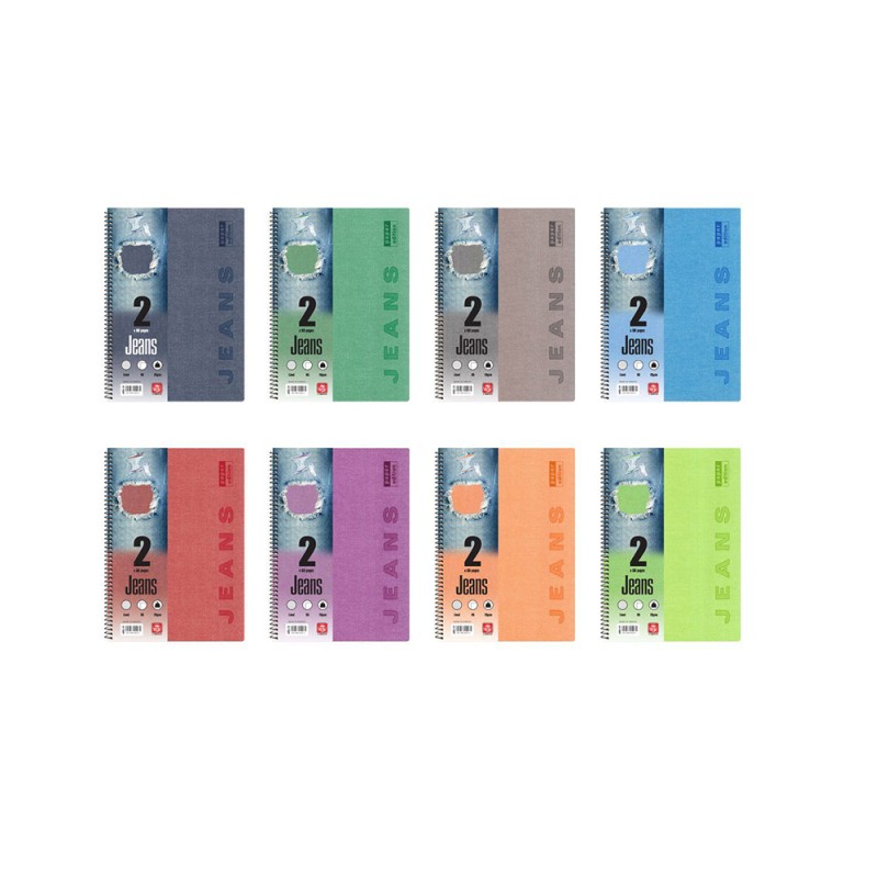 Typotrust Jeans Τετράδιο Σπιράλ B5 2 θεμάτων (4552-19) (TYP4552-19) Typotrust Jeans Τετράδιο Σπιράλ B5 2 θεμάτων (4552-19) (TYP4552-19)