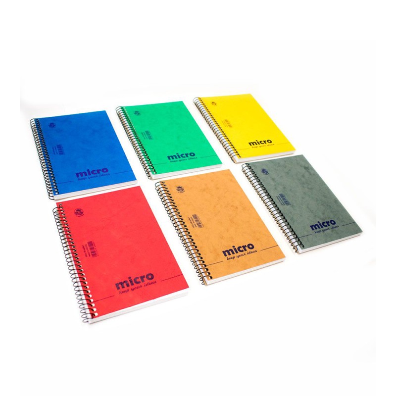 Typotrust Μπλοκ Σπιράλ Ριγέ 10x14.5 MICRO 80φ. (4602-1) (TYP4602-1) Typotrust Μπλοκ Σπιράλ Ριγέ 10x14.5 MICRO 80φ. (4602-1) (TYP4602-1)