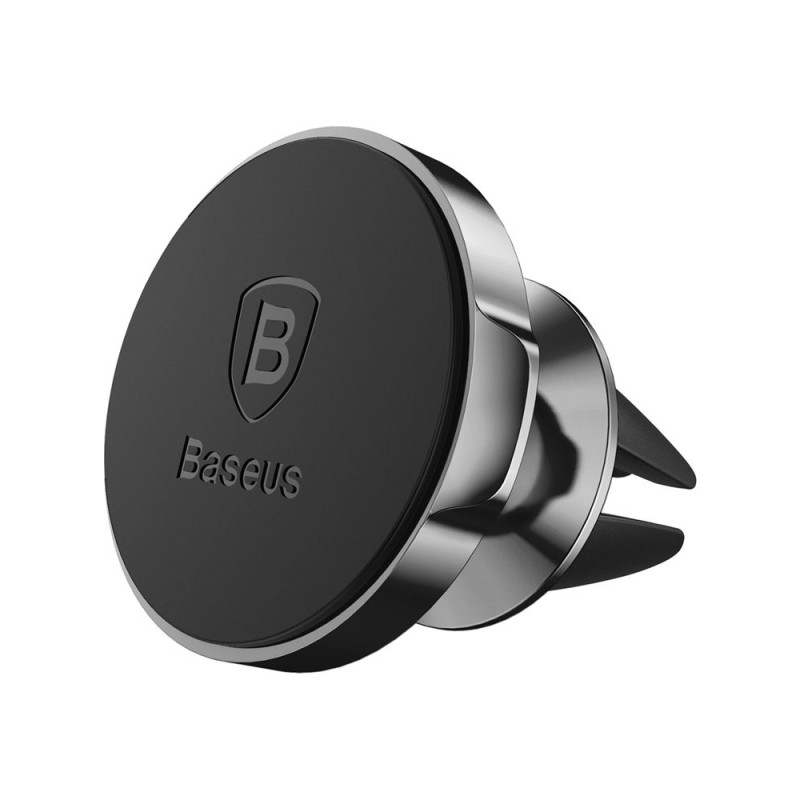 Baseus Car Mount Small ears series Magnetic suction bracket (Air outlet type) Black (SUER-A01) (BASSUER-A01) Baseus Car Mount Small ears series Magnetic suction bracket (Air outlet type) Black (SUER-A01) (BASSUER-A01)