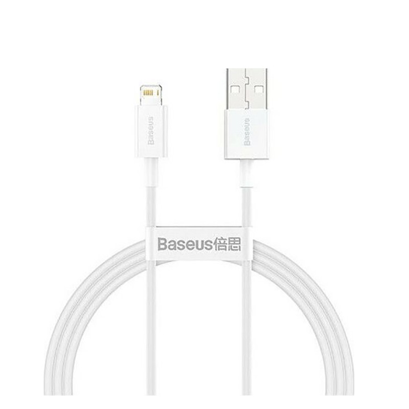 Baseus Superior Series USB to Lightning Cable Λευκό 0.25m (CALYS-02) (BASCALYS-02) Baseus Superior Series USB to Lightning Cable Λευκό 0.25m (CALYS-02) (BASCALYS-02)