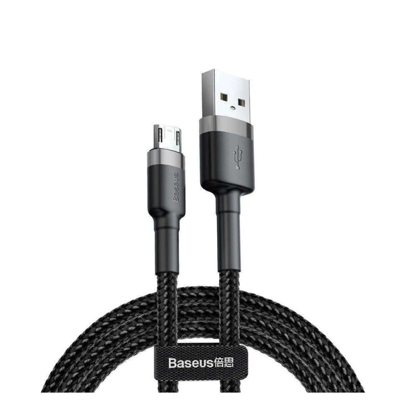 Baseus Cafule Braided USB 2.0 to micro USB Cable Μαύρο 3m (CAMKLF-HG1) (BASCAMKLF-HG1) Baseus Cafule Braided USB 2.0 to micro USB Cable Μαύρο 3m (CAMKLF-HG1) (BASCAMKLF-HG1)