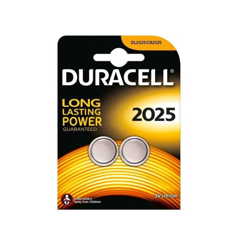 Duracell Long Lasting Power Μπαταρίες Λιθίου Ρολογιών CR2025 3V 2τμχ (DLLPCR2025)(DURDLLPCR2025) Duracell Long Lasting Power Μπαταρίες Λιθίου Ρολογιών CR2025 3V 2τμχ (DLLPCR2025)(DURDLLPCR2025)