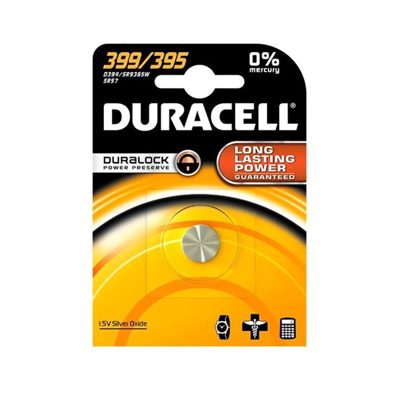 Duracell Watch 399/395 SR57 1τμχ (DWSR57)(DURDWSR57) Duracell Watch 399/395 SR57 1τμχ (DWSR57)(DURDWSR57)