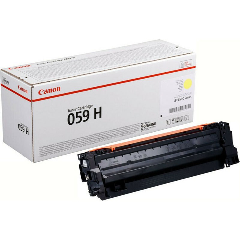 Canon LBP850/LBP852 Cx SERIES TONER YELLOW HC (3624C001) (CAN-059YH) Canon LBP850/LBP852 Cx SERIES TONER YELLOW HC (3624C001) (CAN-059YH)