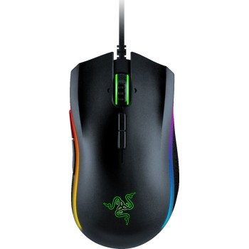 Razer Mamba Elite RGB Gaming Mouse 16000 DPI Black (RZ01-02560100-R3M1) (RAZRZ01-02560100-R3M1)