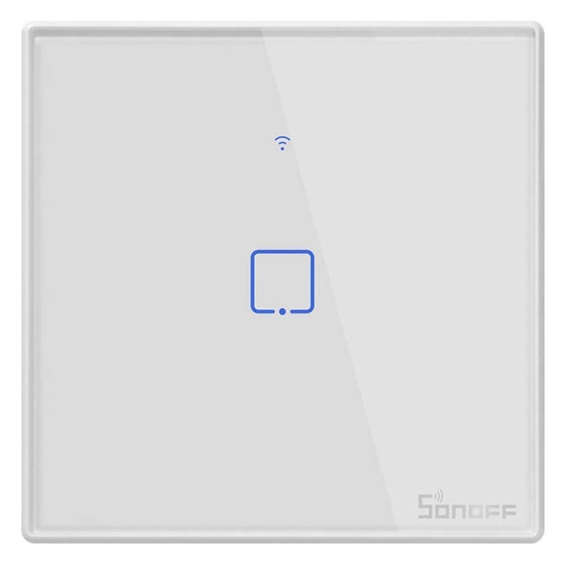 SONOFF Smart Διακόπτης T2EU1C-RF 433MHz, Αφής, Μονός, Λευκός (TX-T2EU1C-RF) (SONTXT2EU1C) SONOFF Smart Διακόπτης T2EU1C-RF 433MHz, Αφής, Μονός, Λευκός (TX-T2EU1C-RF) (SONTXT2EU1C)