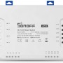 Sonoff 4CH R3 Smart Ενδιάμεσος Διακόπτης Wi-Fi σε Λευκό Χρώμα (M0802010003) (SONM0802010003)