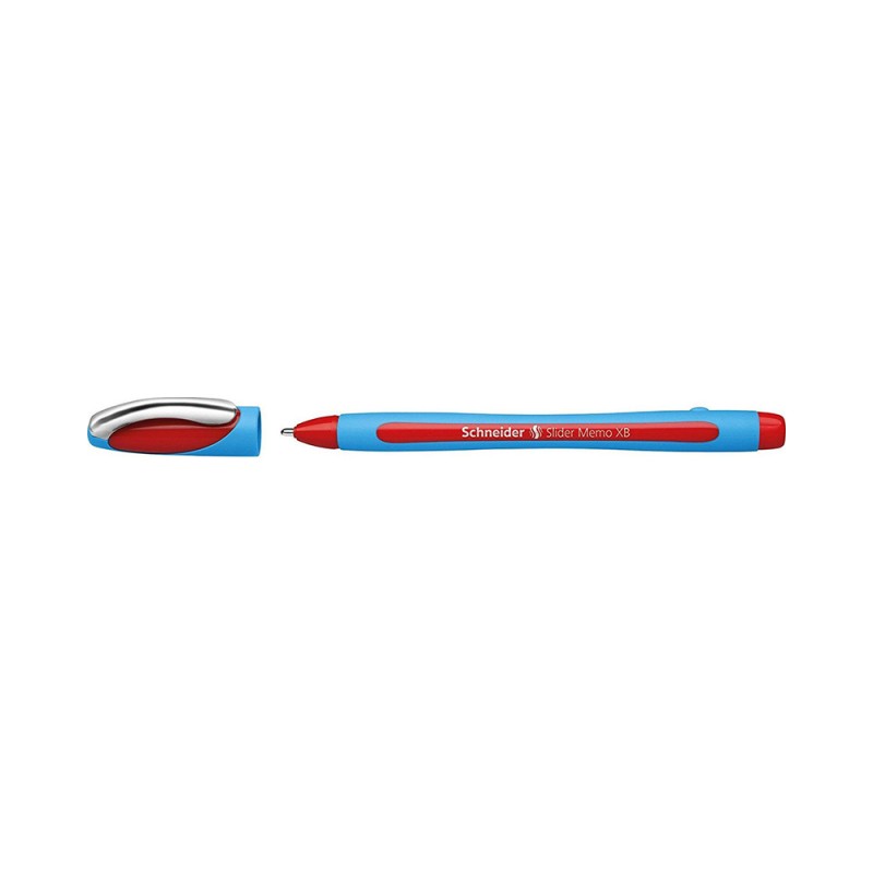 Schneider Slider Memo Ballpoint pen - red - XB (150202) (SCHN150202) Schneider Slider Memo Ballpoint pen - red - XB (150202) (SCHN150202)
