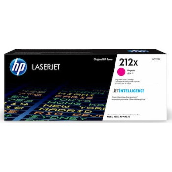 HP 212X Original LaserJet Toner Cartridge Magenta HC (W2123X) (HPW2123X)