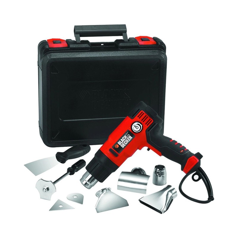 Black & Decker KX2200K Πιστόλι Θερμού Αέρα 2000W με Ρύθμιση Θερμοκρασίας εως και 645°C (KX2200K-QS) (BDEKX2200K-QS) Black & Decker KX2200K Πιστόλι Θερμού Αέρα 2000W με Ρύθμιση Θερμοκρασίας εως και 645°C (KX2200K-QS) (BDEKX2200K-QS)
