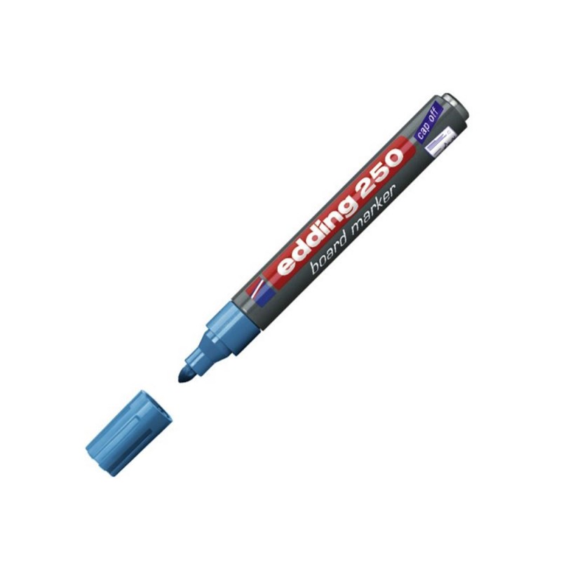 Edding 250 Whiteboard Marker Light Blue (4-250010) (EDD4-250010) Edding 250 Whiteboard Marker Light Blue (4-250010) (EDD4-250010)