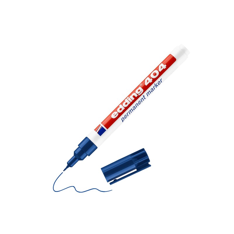 Edding 404 Permanent Marker Blue (4-404003) (EDD4-404003) Edding 404 Permanent Marker Blue (4-404003) (EDD4-404003)