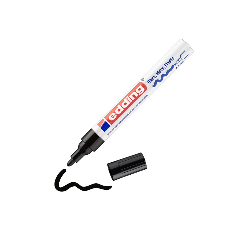 Edding 750 Gloss Paint Marker Black (4-750-9-001) (EDD4-750-9-001) Edding 750 Gloss Paint Marker Black (4-750-9-001) (EDD4-750-9-001)