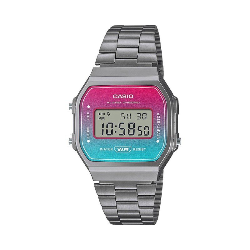 Casio Vintage Ψηφιακό Ρολόι Χρονογράφος Μπαταρίας με Μεταλλικό Μπρασελέ Ασημί (ITA168WERB-2AEF) (CASITA168WERB2AEF) Casio Vintage Ψηφιακό Ρολόι Χρονογράφος Μπαταρίας με Μεταλλικό Μπρασελέ Ασημί (ITA168WERB-2AEF) (CASITA168WERB2AEF)