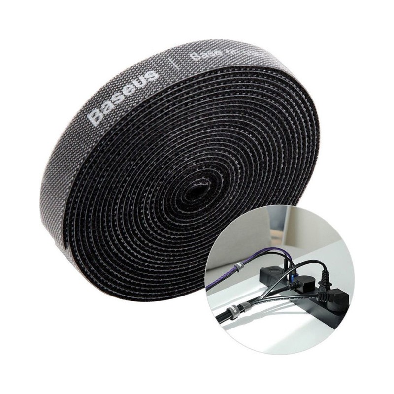 Baseus Rainbow Circle Velcro Straps Δεματικά Καλωδίων Μαύρο 3m 1τμχ (ACMGT-F01) (BASACMGTF01) Baseus Rainbow Circle Velcro Straps Δεματικά Καλωδίων Μαύρο 3m 1τμχ (ACMGT-F01) (BASACMGTF01)