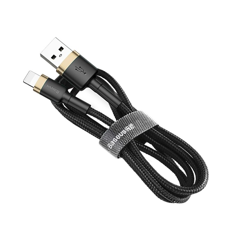 Baseus Cafule Braided USB to Lightning Cable Χρυσό 1m (CALKLF-BV1) (BASCALKLFBV1) Baseus Cafule Braided USB to Lightning Cable Χρυσό 1m (CALKLF-BV1) (BASCALKLFBV1)