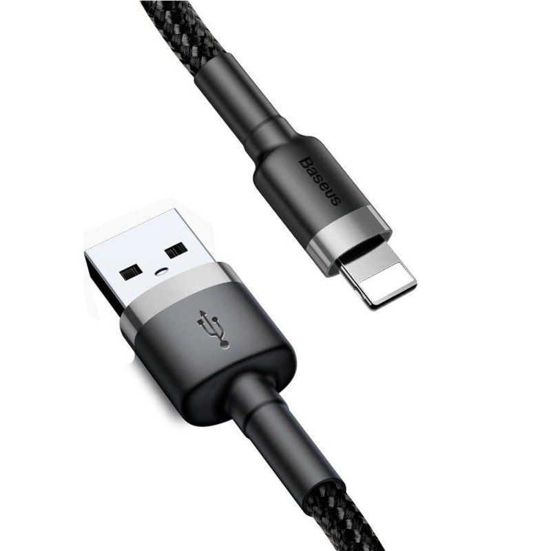 Baseus Cafule Braided USB to Lightning Cable Μαύρο 3m (CALKLF-RG1) (BASCALKLFRG1) Baseus Cafule Braided USB to Lightning Cable Μαύρο 3m (CALKLF-RG1) (BASCALKLFRG1)