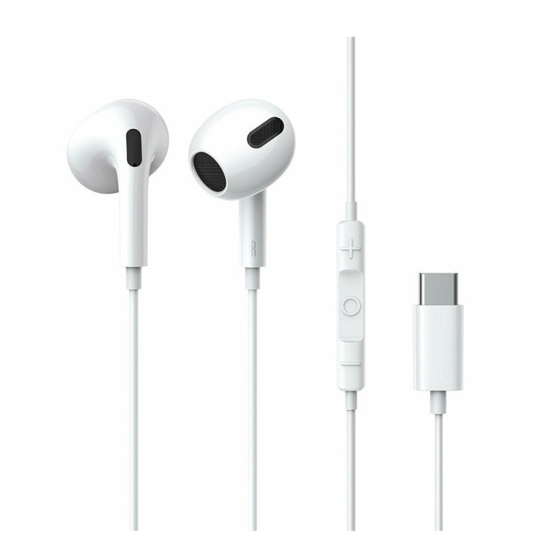 Baseus Encok C17 In-ear Handsfree με Βύσμα USB-C Λευκό (NGCR010002) (BASNGCR010002) Baseus Encok C17 In-ear Handsfree με Βύσμα USB-C Λευκό (NGCR010002) (BASNGCR010002)