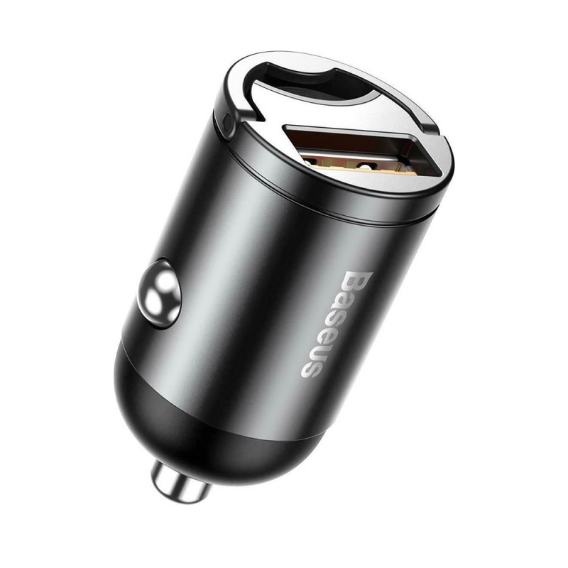 Baseus Φορτιστής Αυτοκινήτου Γκρι Tiny Star Mini Συνολικής Έντασης 5A Γρήγορης Φόρτισης με μία Θύρα USB (VCHX-A0G) (BASVCHXA0G) Baseus Φορτιστής Αυτοκινήτου Γκρι Tiny Star Mini Συνολικής Έντασης 5A Γρήγορης Φόρτισης με μία Θύρα USB (VCHX-A0G) (BASVCHXA0G)