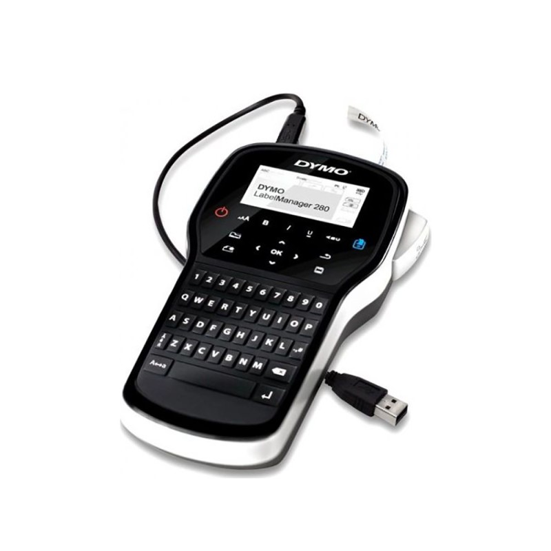 Ετικετογράφος DYMO Labelmanager 280 Lettering System with Case (QWERTY) (2091152) (DYMO280CASE) Ετικετογράφος DYMO Labelmanager 280 Lettering System with Case (QWERTY) (2091152) (DYMO280CASE)