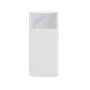 Baseus Bipow Overseas Edition Power Bank 20000mAh 15W με 2 Θύρες USB-A και Θύρα USB-C Λευκό (PPBD050102) (BASPPBD050102)