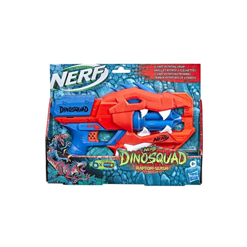 Hasbro Nerf Εκτοξευτής Raptor-Slash Dinosquad για 8+ Ετών (F2475) (HASF2475) Hasbro Nerf Εκτοξευτής Raptor-Slash Dinosquad για 8+ Ετών (F2475) (HASF2475)